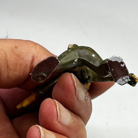 Vintage American WWII Pacific Plastic Soldier Figure Collectible Toy (Marx?) - Picture 8 of 8